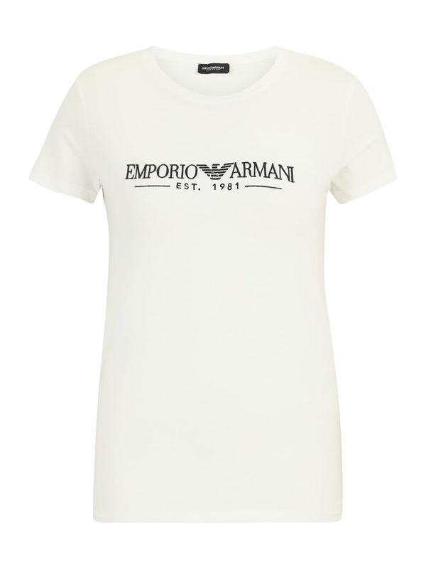 Emporio Armani Emporio Armani Majica  crna / bijela