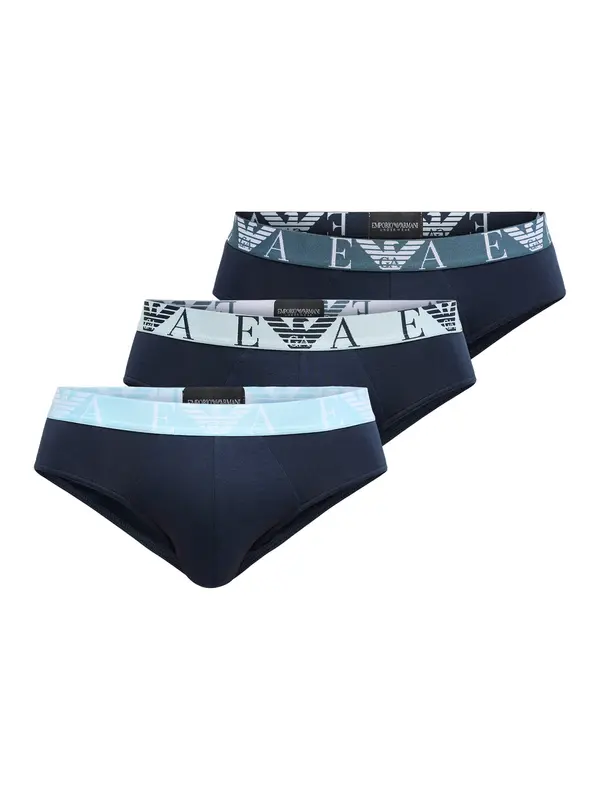 Emporio Armani Emporio Armani Slip  mornarsko plava / safirno plava / nebesko plava / bijela