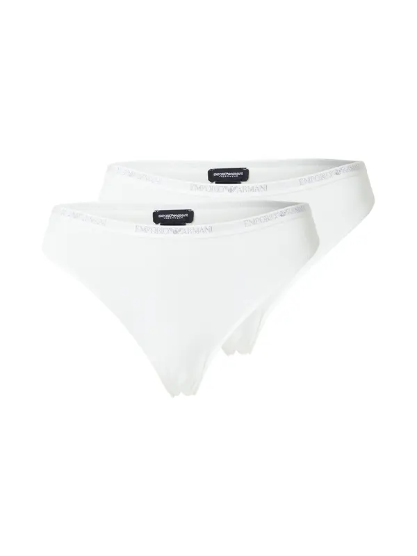 Emporio Armani Emporio Armani Slip  srebro / bijela