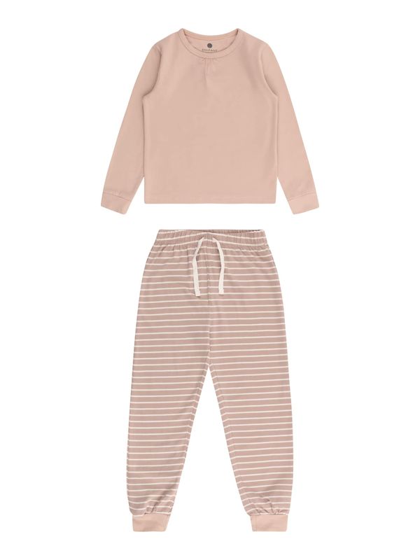 EN FANT EN FANT Pidžama set  puder roza / bijela