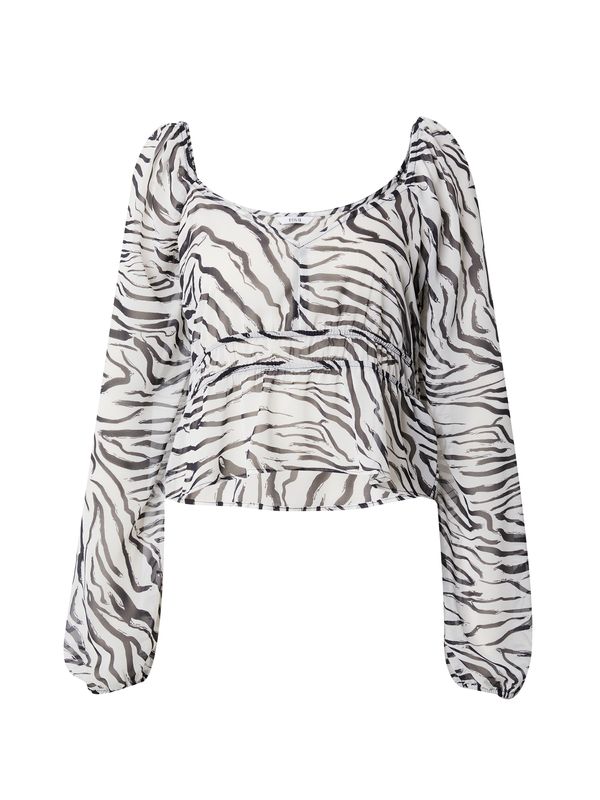 Envii Envii Bluza 'MATCH'  crna / bijela