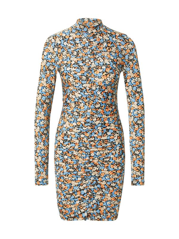 Envii Envii Haljina 'LEAGUE'  bež / svijetloplava / narančasta / crna