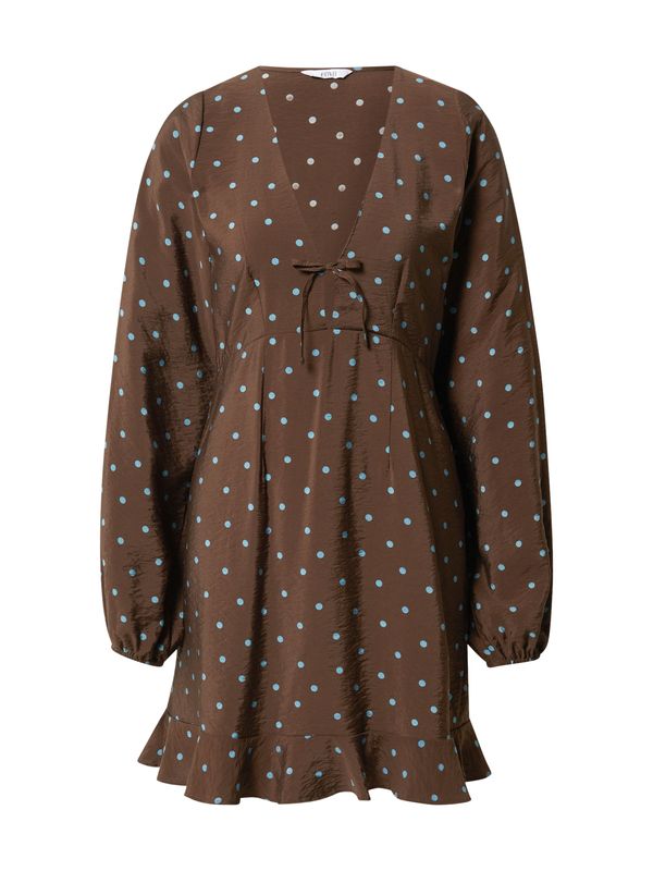 Envii Envii Haljina 'LEAGUE'  svijetloplava / čokolada