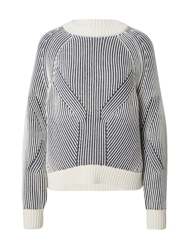 Envii Envii Pulover 'CAROLINE'  mornarsko plava / vuneno bijela