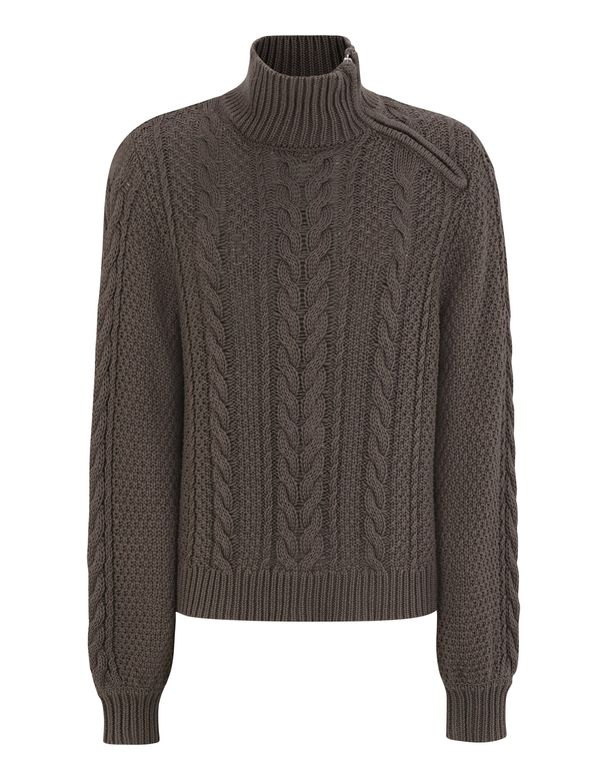 Esmé Studios Esmé Studios Pulover 'Cabia'  moka smeđa