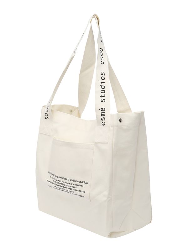 Esmé Studios Esmé Studios Shopper torba 'Alana'  crna / bijela
