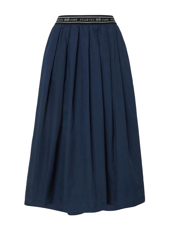 Esmé Studios Esmé Studios Suknja 'Calla'  safirno plava / crna / bijela