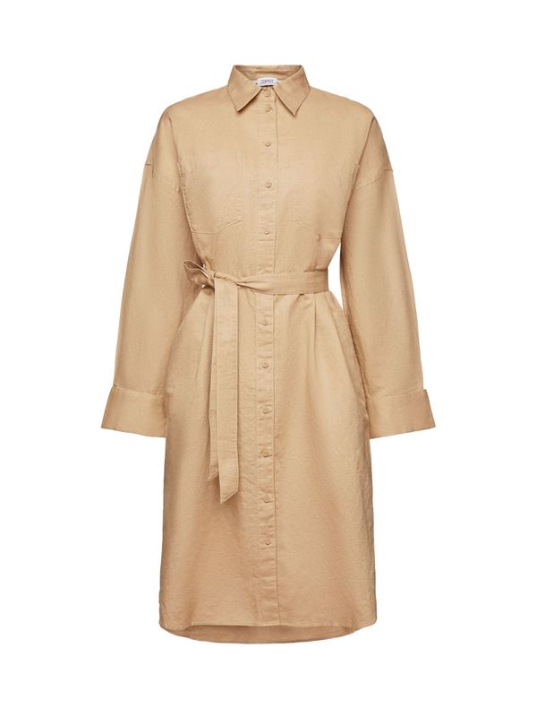 ESPRIT ESPRIT Košulja haljina  bež
