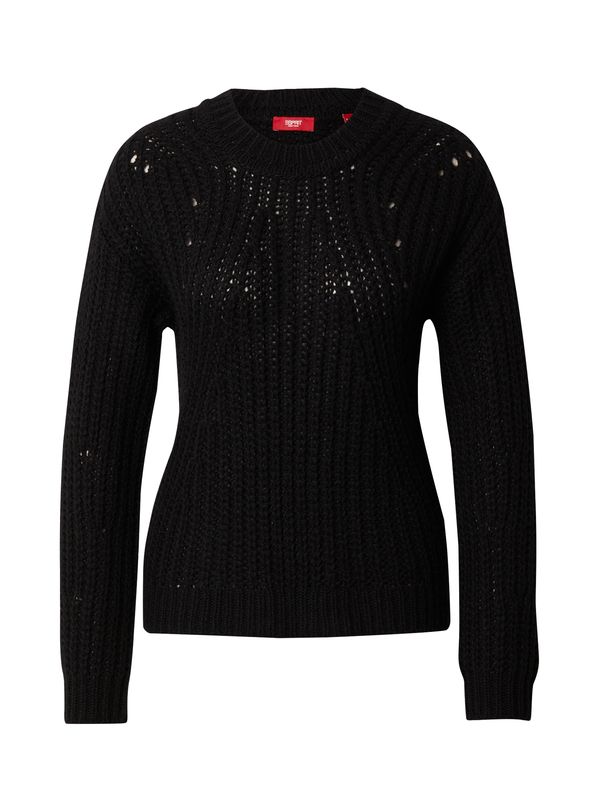 ESPRIT ESPRIT Pulover  crna