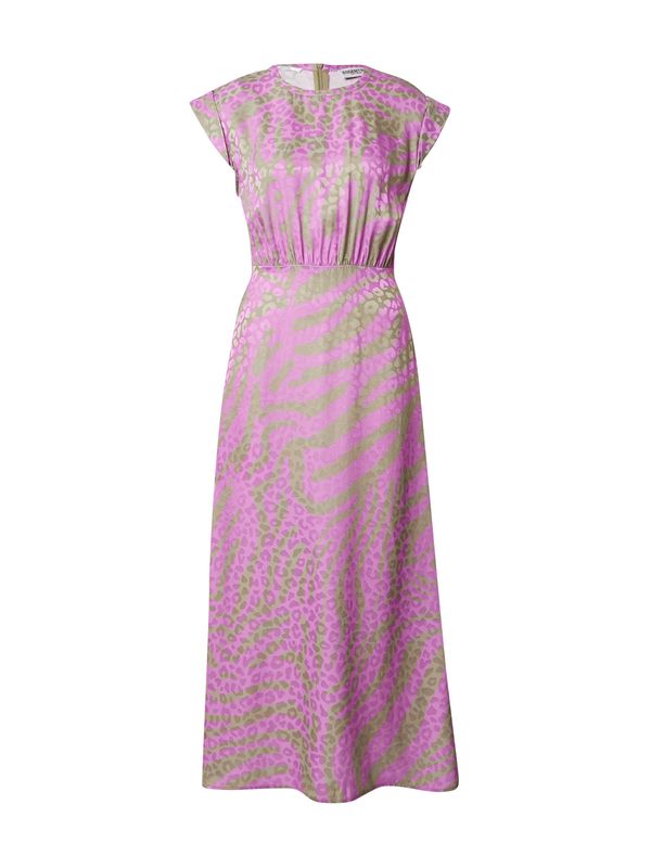 Essentiel Antwerp Essentiel Antwerp Haljina 'Fayola'  kaki / orhideja bijela