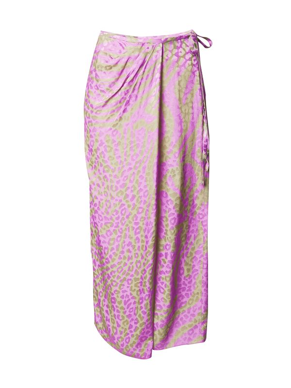 Essentiel Antwerp Essentiel Antwerp Suknja 'Flavia'  kaki / orhideja bijela