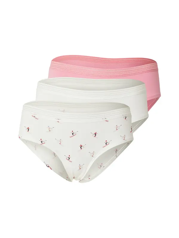 ETAM ETAM Slip 'Jackie'  ružičasta / svijetloroza / crna / bijela