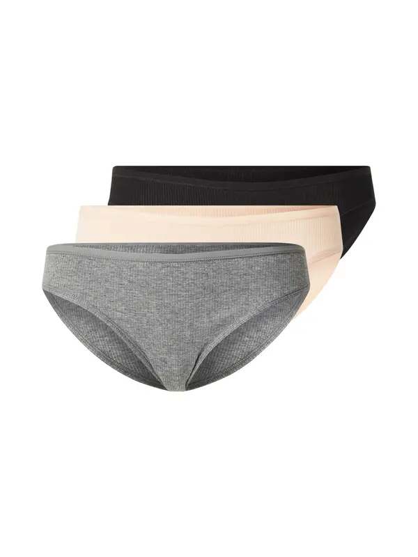 ETAM ETAM Slip 'JOHN'  svijetlobež / siva / crna