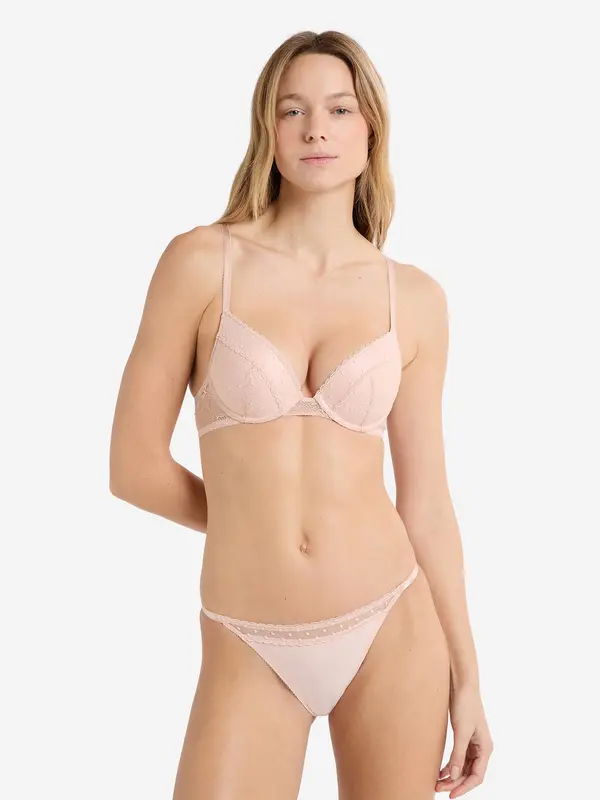 ETAM ETAM Slip 'Plume'  pastelno roza