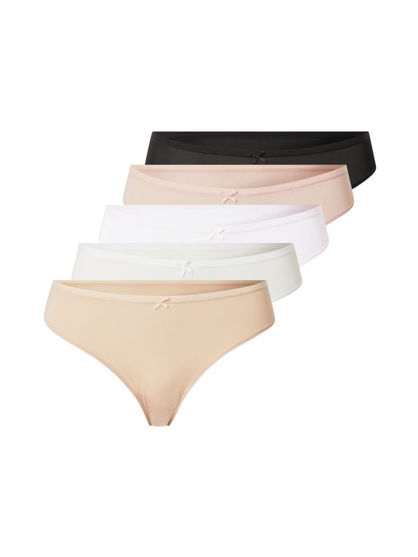 ETAM ETAM Tanga gaćice 'JACK'  bež / nude / menta / crna / bijela