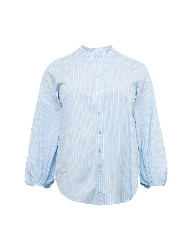 EVOKED EVOKED Bluza 'BENNE'  svijetloplava / prljavo bijela