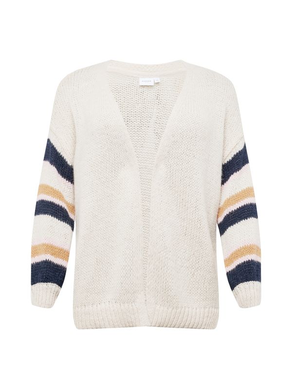 EVOKED EVOKED Kardigan 'CHOCA'  boja devine dlake (camel) / mornarsko plava / prljavo bijela