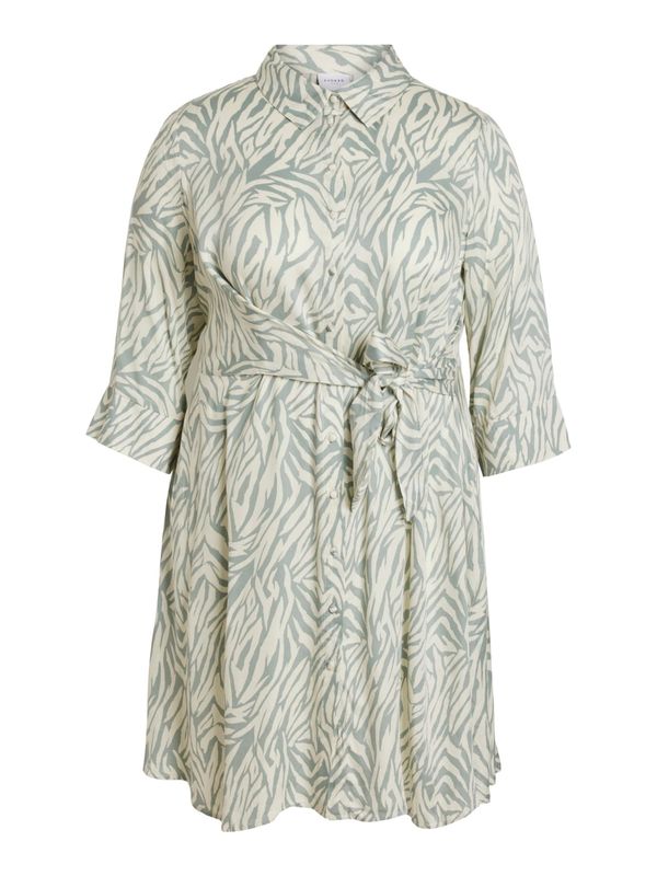 EVOKED EVOKED Košulja haljina 'Cobra'  boja pijeska / menta