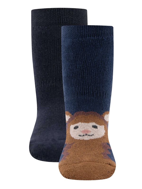 EWERS EWERS Čarape  bež / noćno plava / smeđa / crna