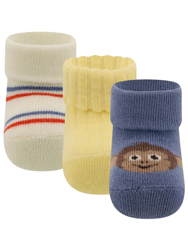 EWERS EWERS Čarape  bež / plava / smeđa / žuta / narančasta