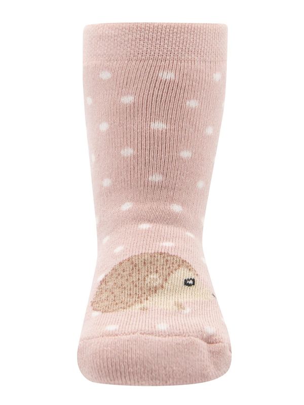 EWERS EWERS Čarape  bež / višnja / svijetloroza / bijela