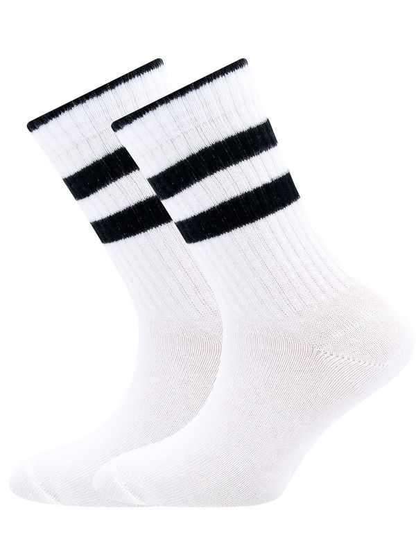 EWERS EWERS Čarape  crna / bijela