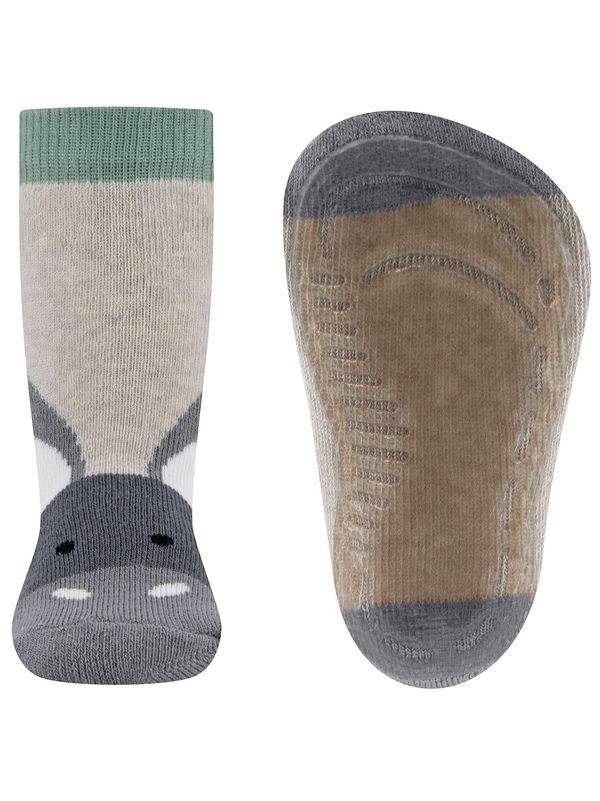 EWERS EWERS Čarape 'Esel'  tamno bež / bež melange / antracit siva / crna