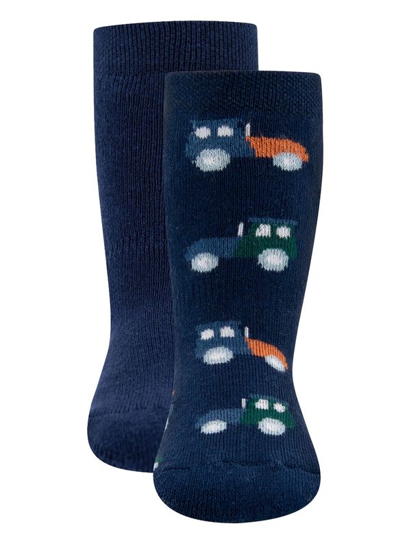 EWERS EWERS Čarape  mornarsko plava / zelena / narančasta / bijela