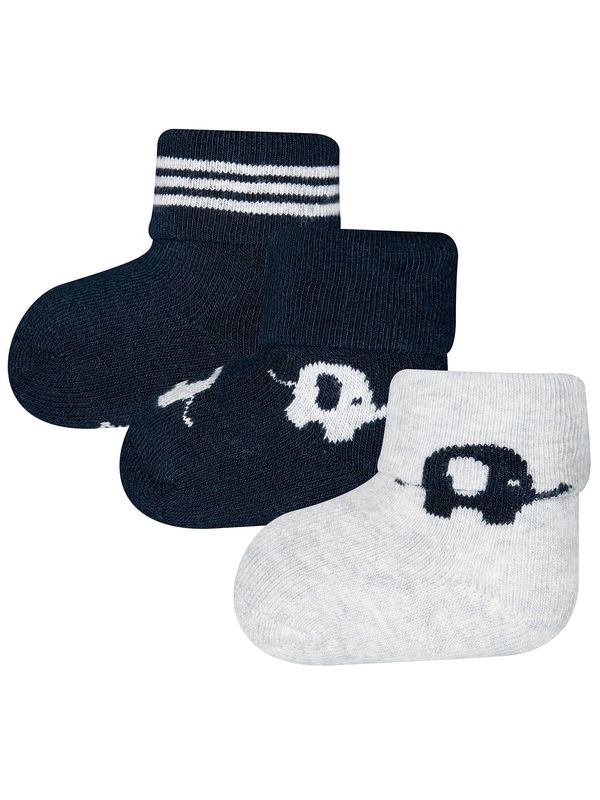 EWERS EWERS Čarape  morsko plava / prljavo bijela