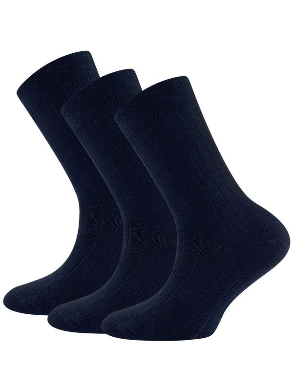 EWERS EWERS Čarape 'Rippe'  noćno plava