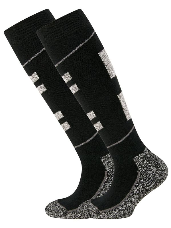 EWERS EWERS Čarape  siva / crna / bijela