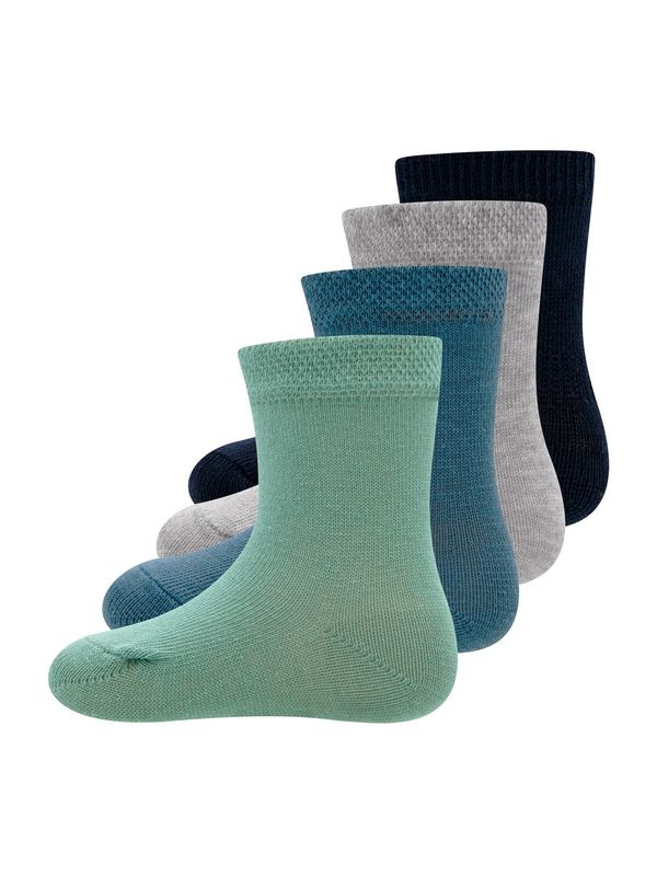 EWERS EWERS Čarape  siva melange / petrol / sivkasto zelena / crna