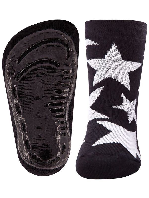 EWERS EWERS Čarape 'Sterne'  crna / prljavo bijela