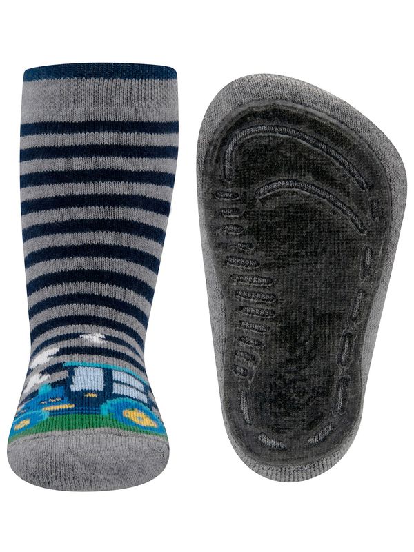 EWERS EWERS Čarape 'Trecker'  tirkiz / siva / antracit siva