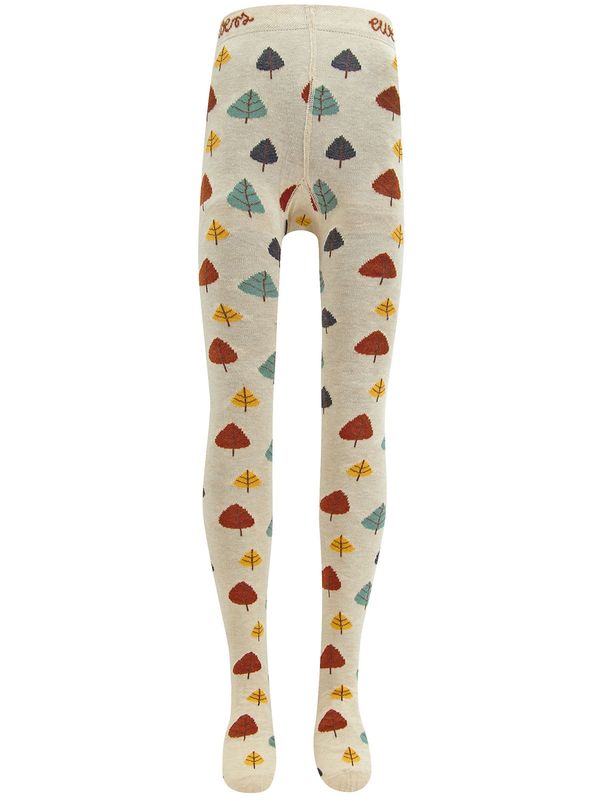 EWERS EWERS Hulahopke 'Bäume'  bež melange / žuta / zelena / crvena