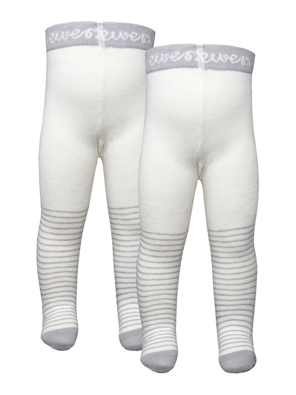 EWERS EWERS Hulahopke 'Ewy'  srebrno siva / bijela