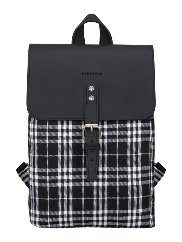 Expatrié Expatrié Ruksak 'Anna'  crna / bijela