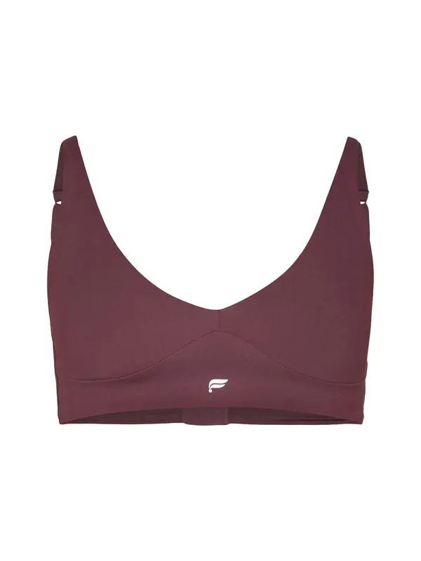 Fabletics Fabletics Sportski grudnjak 'PURELUXE'  burgund / bijela