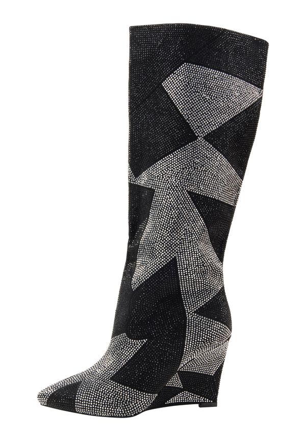 faina faina Čizme  crna / srebro