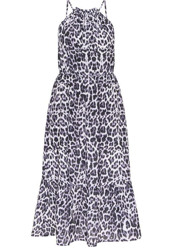 faina faina Ljetna haljina  golublje plava / siva / crna / bijela