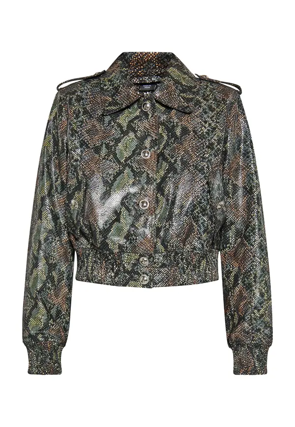 faina faina Prijelazna jakna  tirkiz / smeđa / siva / zelena / crna