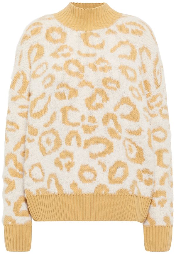 faina faina Pulover  bež / vuneno bijela