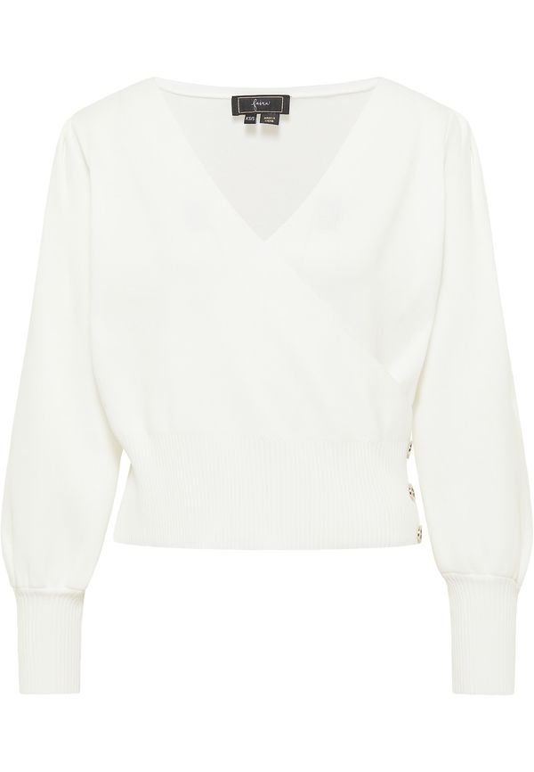 faina faina Pulover  vuneno bijela