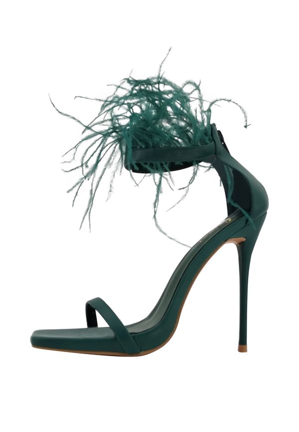 faina faina Sandale s remenčićima 'Minya'  smaragdno zelena