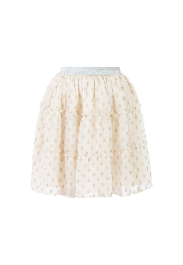 faina faina Suknja 'Mimo'  boja pijeska / zlatna / srebro