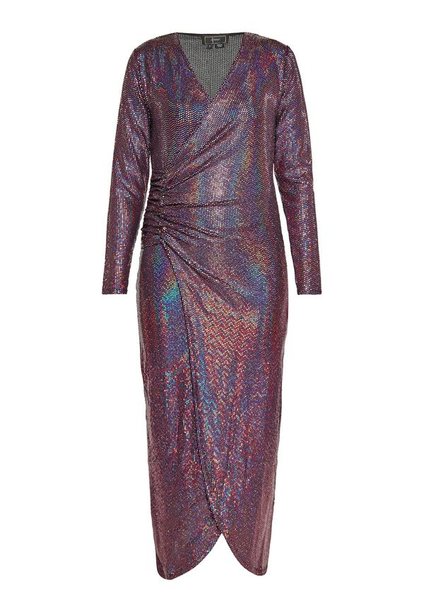 faina faina Večernja haljina  plava / tamno roza / crna