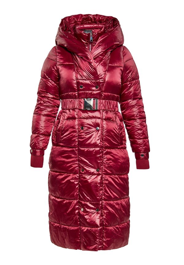 faina faina Zimski kaput  boja vina