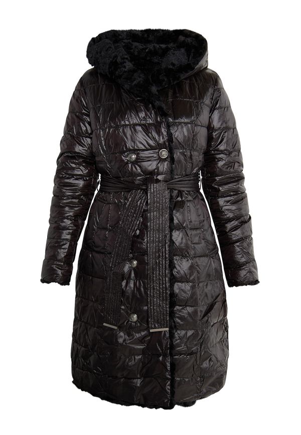 faina faina Zimski kaput  crna