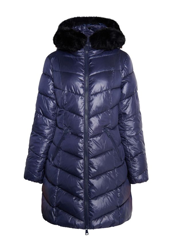 faina faina Zimski kaput  morsko plava