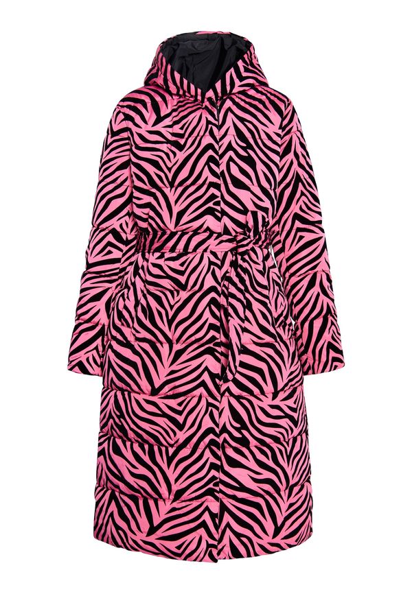 faina faina Zimski kaput 'Zitha'  roza / crna